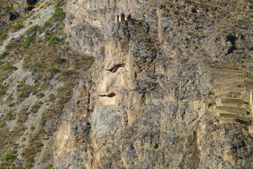 Gesicht im Fels