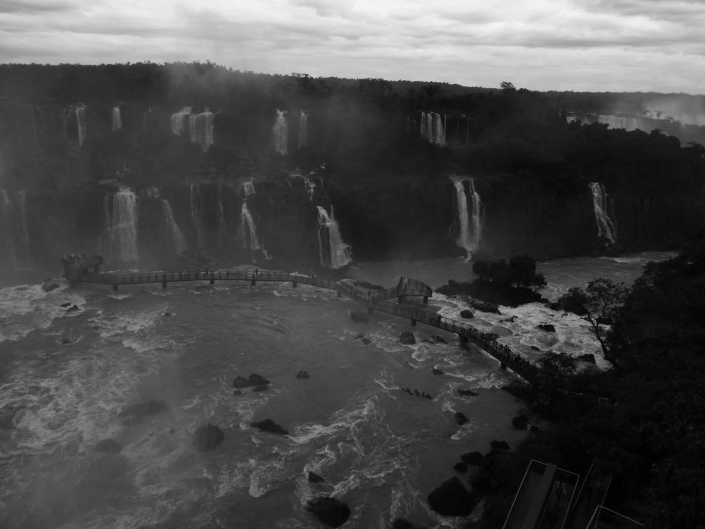 Iguazu Wasserfälle Brasilien SW