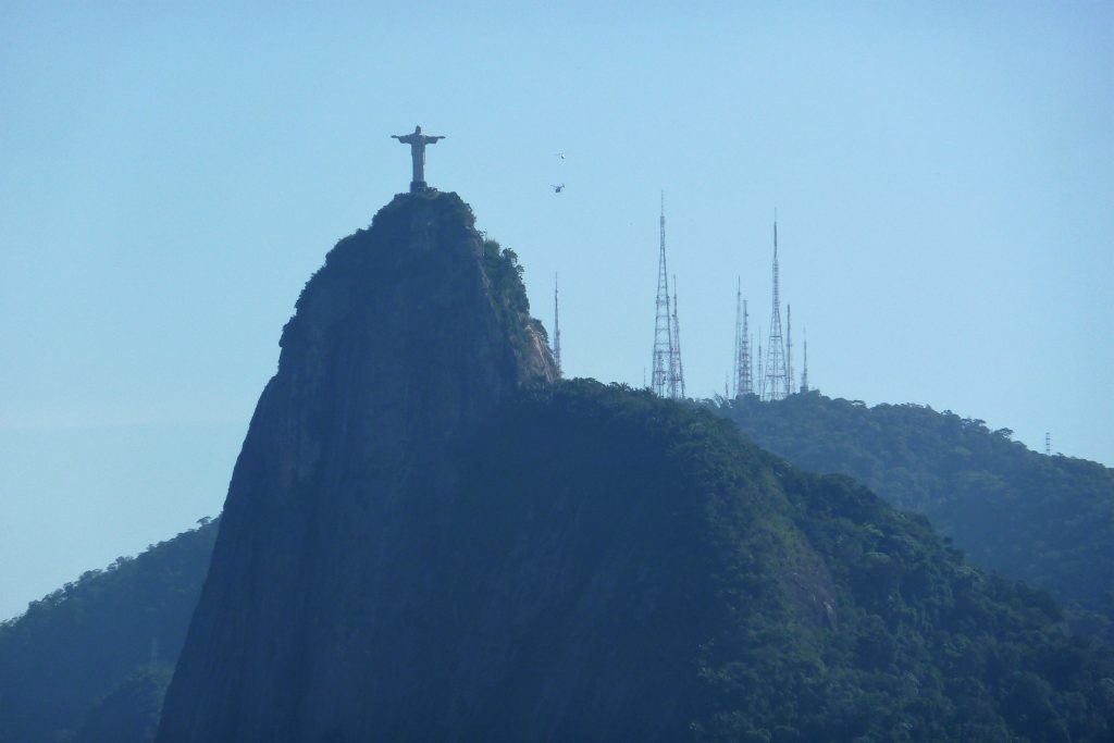 natürlich kann man auch den Corcovado vom Zuckerhut sehen