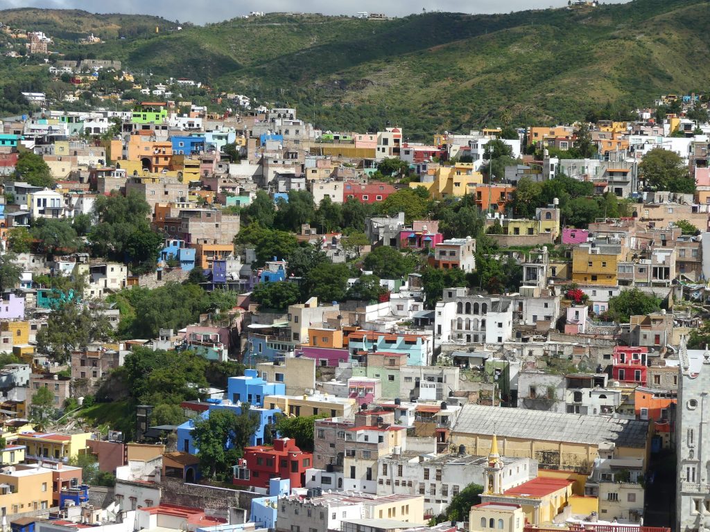 Guanajuato von oben